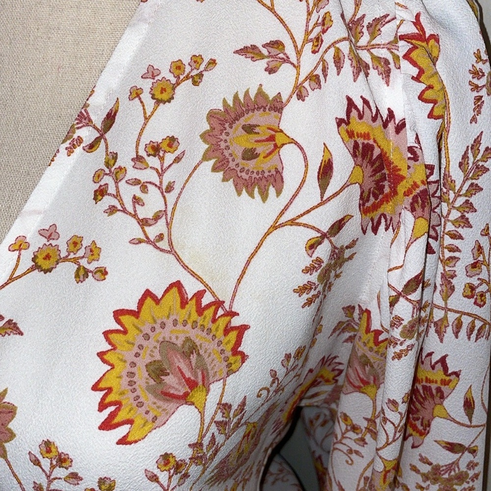 Wrap Front Blouse - Picture 2 of 11